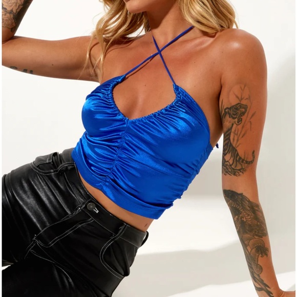 Motel Rocks Lily Crop Top - Picture 1 of 3